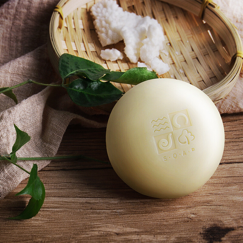 無瑾花 韩国进口 死海海盐洁肤皂90g*3高清大图