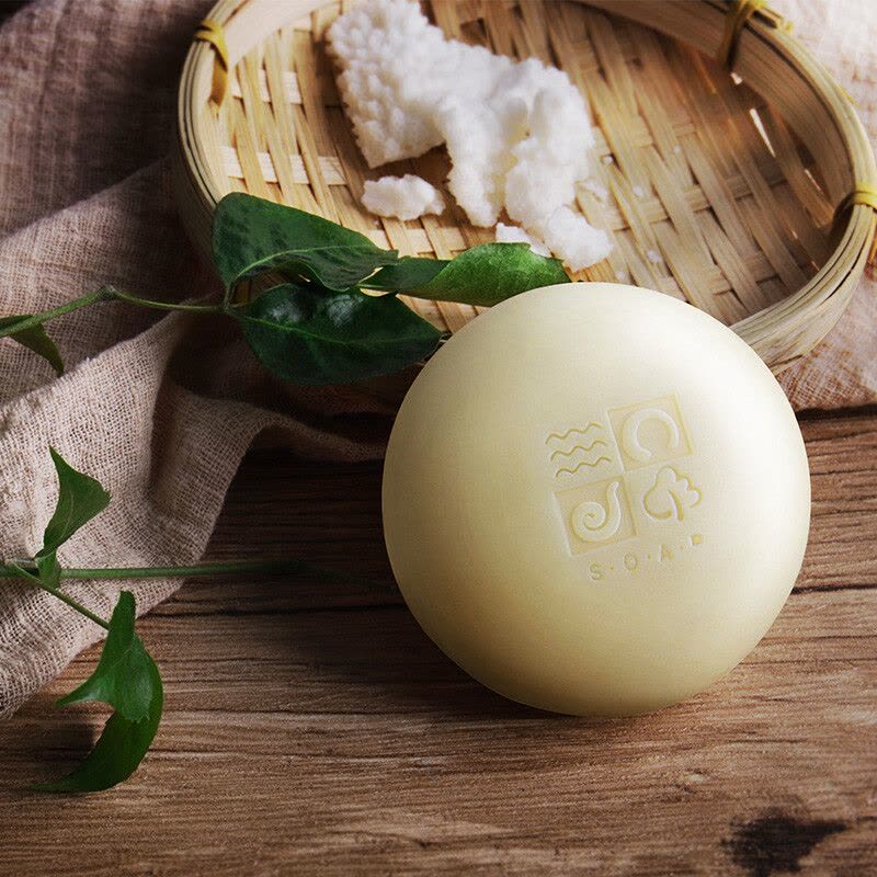 無瑾花 韩国进口 死海海盐洁肤皂90g*3图片