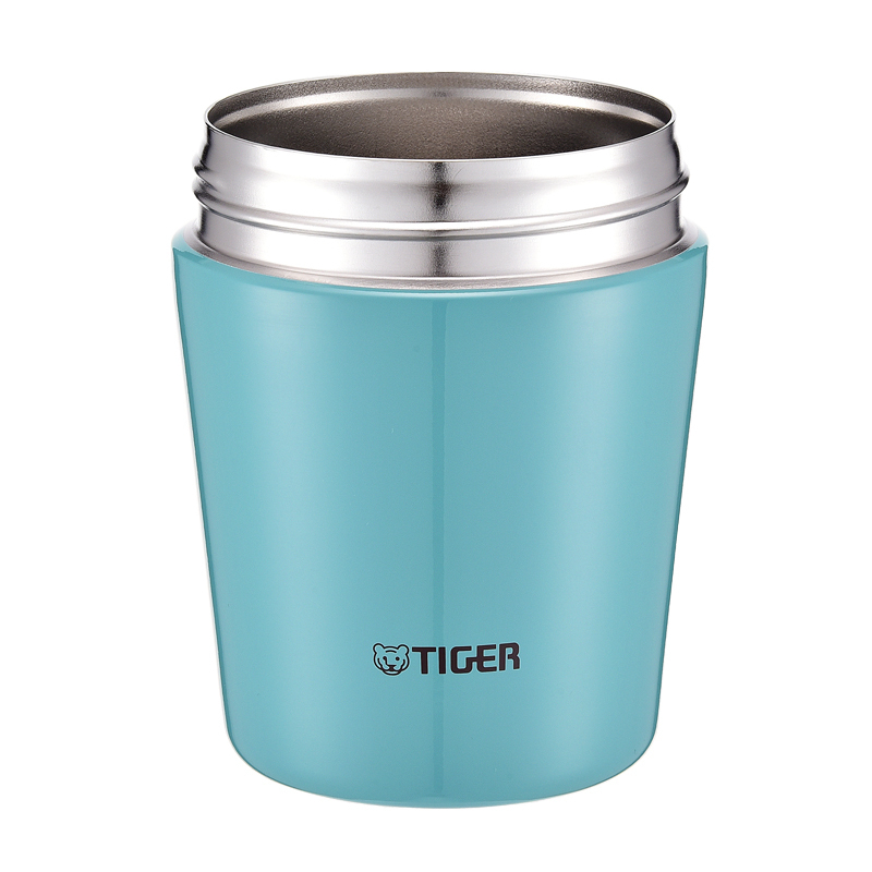 日本tiger虎牌多用焖烧杯MCL-A30C-AM 正品不锈钢焖烧罐辅食杯300ml新款薄荷蓝