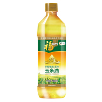 福临门 家用炒菜食用油 压榨一级 玉米胚芽油900ml 中粮出品