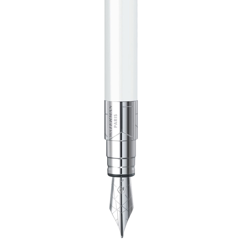 威迪文（WATERMAN）远景系列 蓝色白夹钢笔/墨水笔