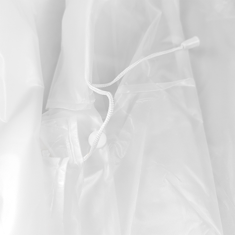 鸽护 非一次性雨衣 白色束口轻便款100g 件高清大图