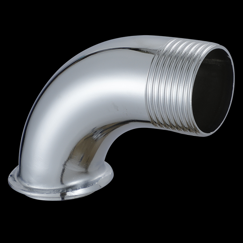 铜6分1寸大便弯头接头 厕所冲水阀配件 蹲便器冲洗阀