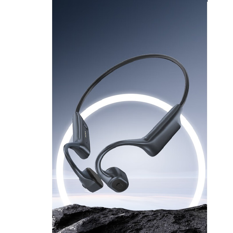 纽曼ge08防水骨传导蓝牙耳机运动跑步自带内存一体不入耳安卓华为小米