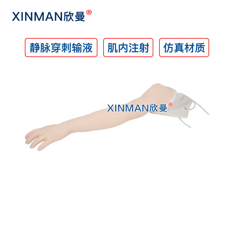 欣曼科教 完整静脉穿刺输液手臂模型 XM-S1014高清大图