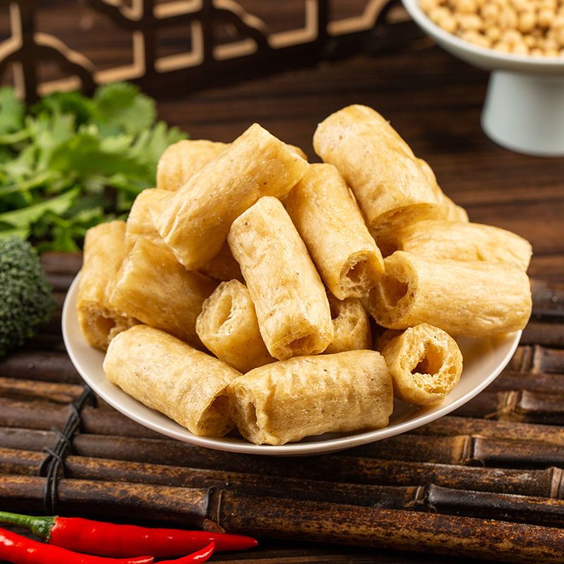 豆肠豆棍素鸡肠豆制品豆皮人造肉含盐干货麻辣烫火锅
