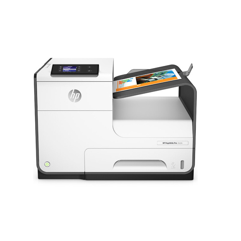 惠普(HP)PageWide Pro 452dn 页宽秒速级A4打印机 (激光机的效率 喷墨机的成本)