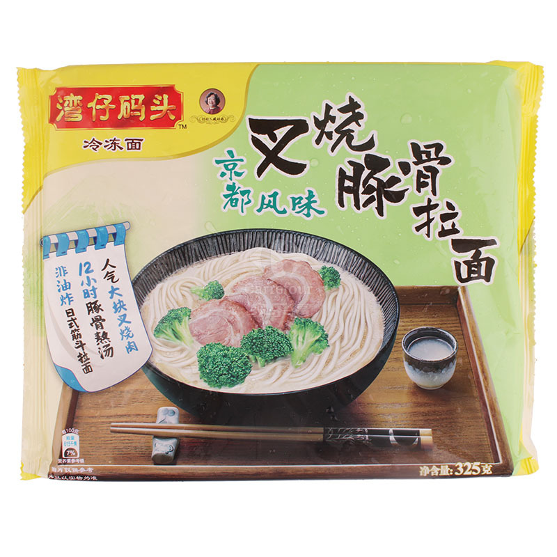 【苏宁超市】325克京都叉烧豚骨拉面