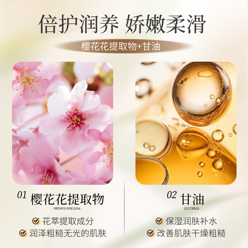 金妮雅花晨月夕香氛护手霜200g高清大图