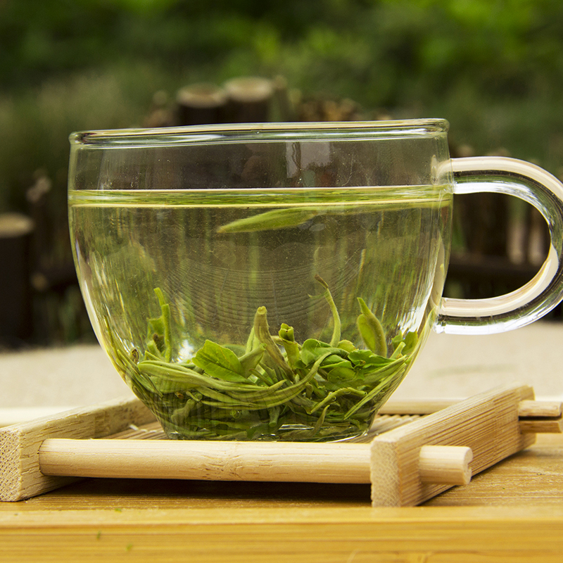鸣春芽 毛尖 绿茶 茶叶 特价绿茶 恩施硒茶 浓香型绿茶125克