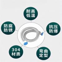 沃奈斯 Oh nice 不锈钢波纹管高压防爆金属软管 DN32[1.2寸]*50cm长 个