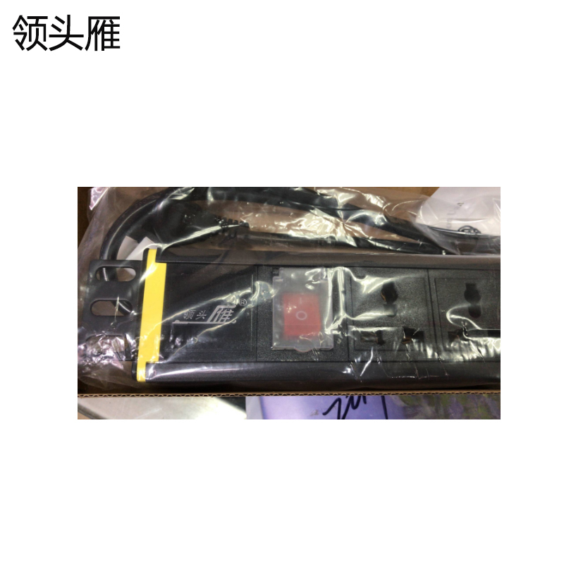 领头雁 PDU 机柜专用接线板 3米 10A 8位