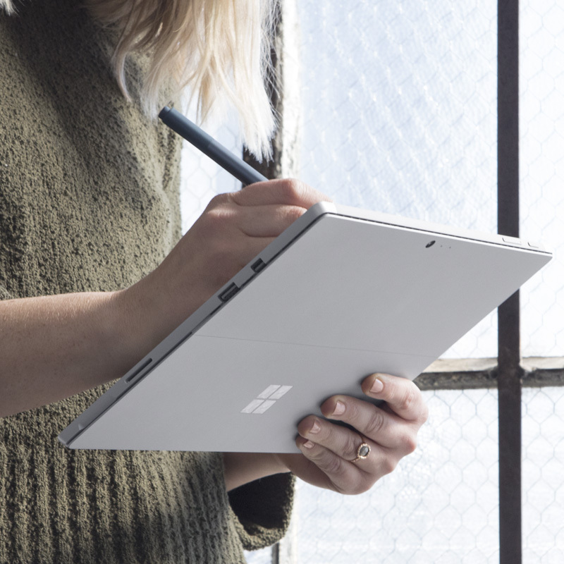 微软Surface Pro7/go3触控笔 4096压感级蓝牙 波比红高清大图