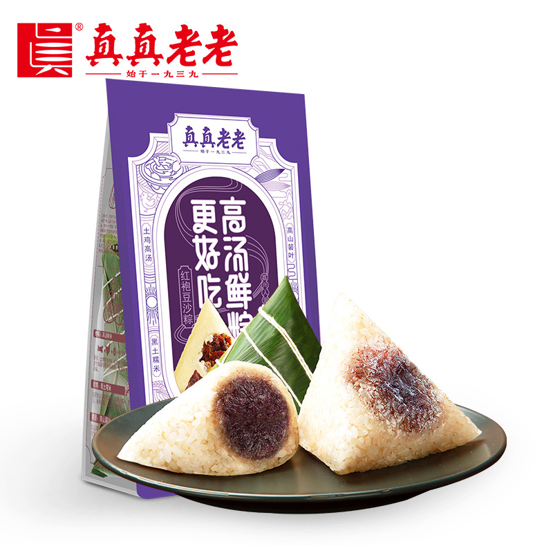 真真老老嘉兴粽子140g2只袋装真空包装粽子七种口味任选参数