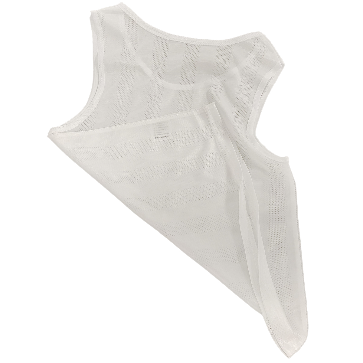 鸽护 对抗服 条纹款白色件高清大图