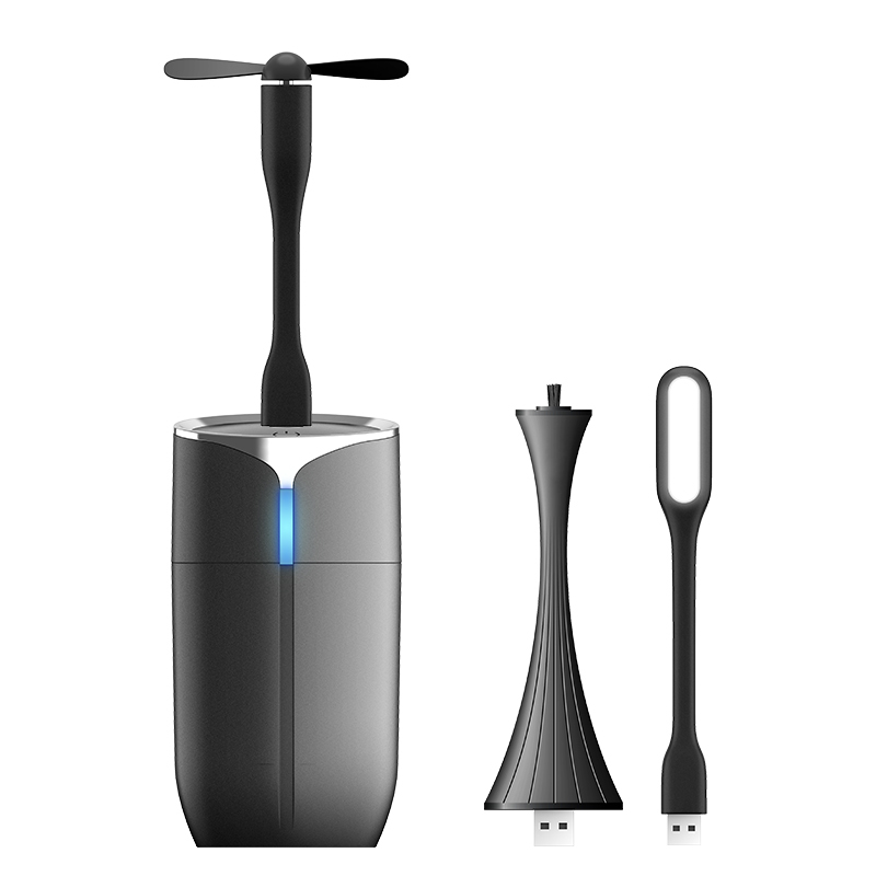 澳得迈(AODMA) 负离子空气净化加湿器H1四合一黑色*