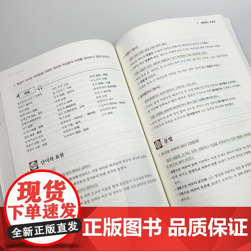 正版 新经典韩国语6精读教程 扫码音频及译文与答案 崔英兰编 韩国语精读教程6六 外语教学与研究出版社 97875213高清大图
