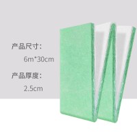 鱼缸过滤棉水族箱高密度绿白棉过滤材料净水无胶棉培菌上免换水超 默认尺寸 6米*30厘米（2.5cm厚）
