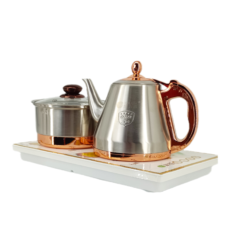 格丽诺旗舰店康力嘉klj800全自动底部上水手柄加水式一体电茶炉可嵌入