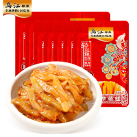 乌江涪陵榨菜红油榨菜80g*10袋麻辣味佐餐开味下饭菜咸菜