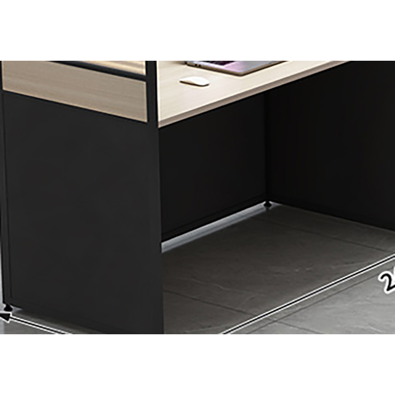 铭羽洋屏风办公桌2400*1200*1100mm张高清大图