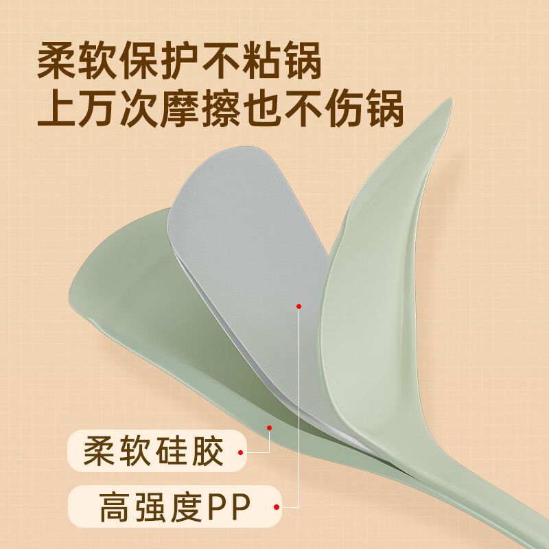 炊大皇 不粘锅硅胶锅铲 SL01GJ高清大图