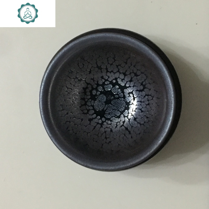 杯原矿铁胎油滴建盏小茶杯景德镇陶瓷杯子主人杯功夫茶具封后