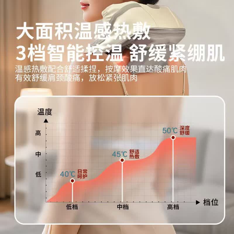 澳柯玛(AUCMA)肩颈按摩仪 AM-JH03(单位:台)高清大图