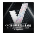 CHERRY樱桃MX3.0S机械键盘 游戏键盘 电竞键盘 有线办公电脑键盘108键白色红轴
