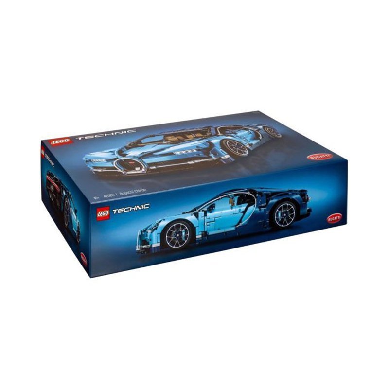 LEGO乐高Technic机械系列42083布加迪Chiron3599粒16岁+拼插积木玩具[2021年底绝版]