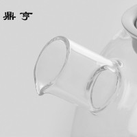 鼎亨邮茶具不锈钢内胆冲泡器泡茶冲茶耐热玻璃花茶壶飘逸杯