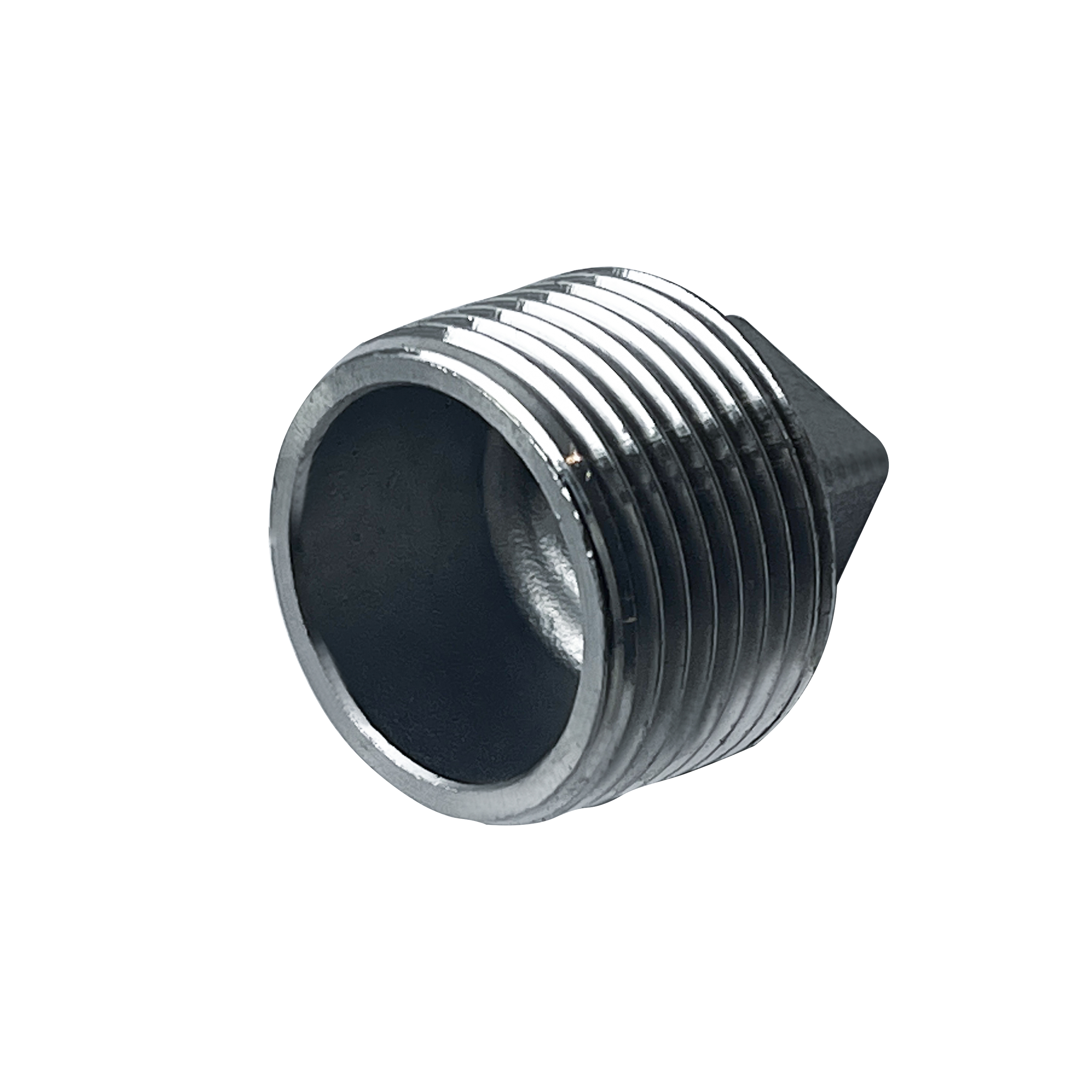 杉外山 304不锈钢四角塞头 外丝塞头 个高清大图