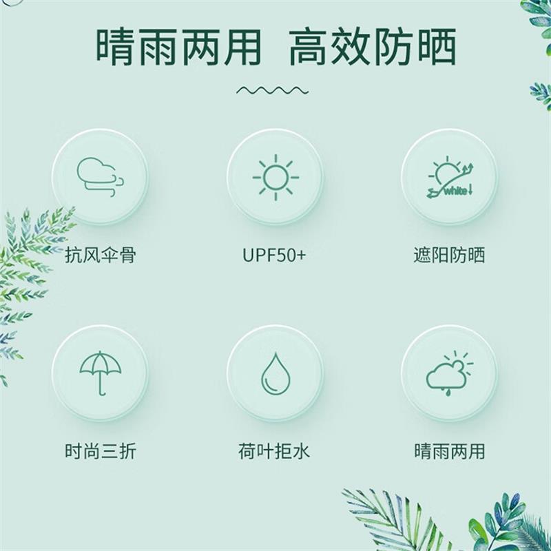 天堂伞30998E蕉叶晴雨伞高清大图