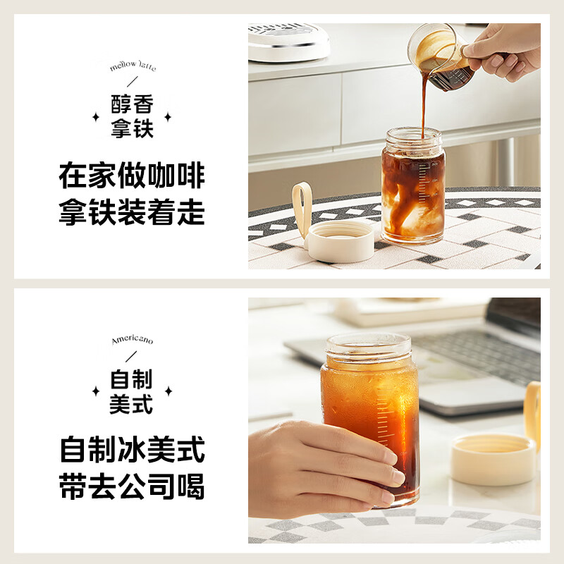 美的半自动家用咖啡机MA-KFE07意式咖啡机用1.08升大水箱半自动迷你一体浓缩奶泡机高清大图