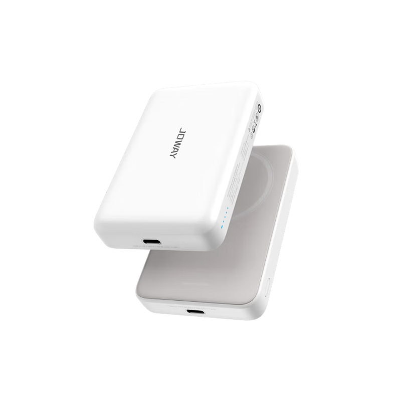 JOWAY乔威JP331【3C认证】磁吸无线充移动电源 10000mAh 白色
