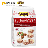 可意奇(CRICH)榛子味奶油威化饼干250g/袋