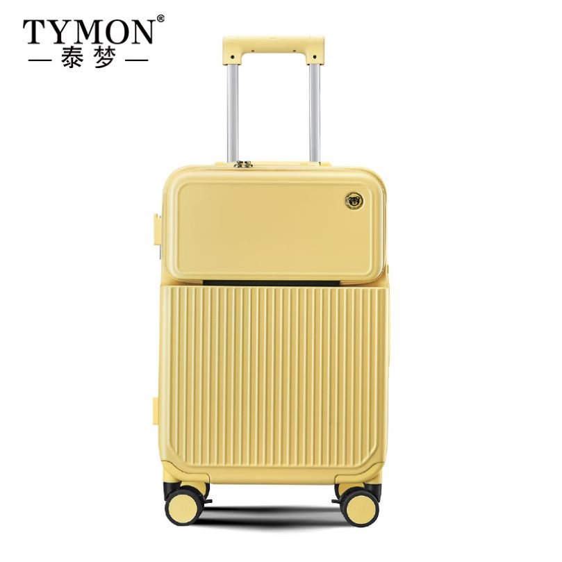 TYMON(泰梦)豆蔻时光-旅行箱(铝框款)柠檬黄 TM-1939高清大图
