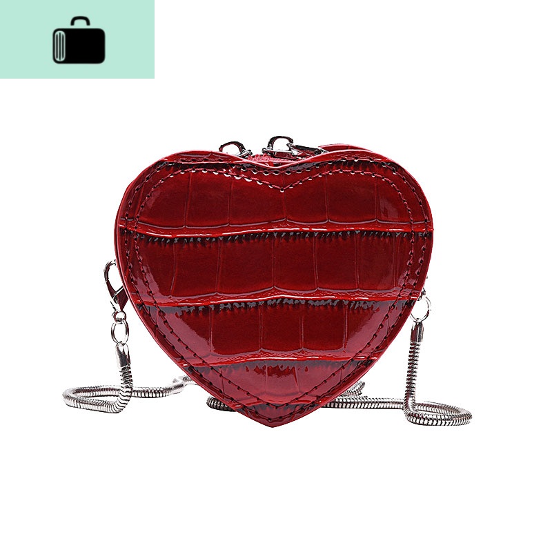 迷你小包包女2020新款韩版洋气链条单肩爱心包时尚百搭斜挎零钱包NEW LAKE高清大图