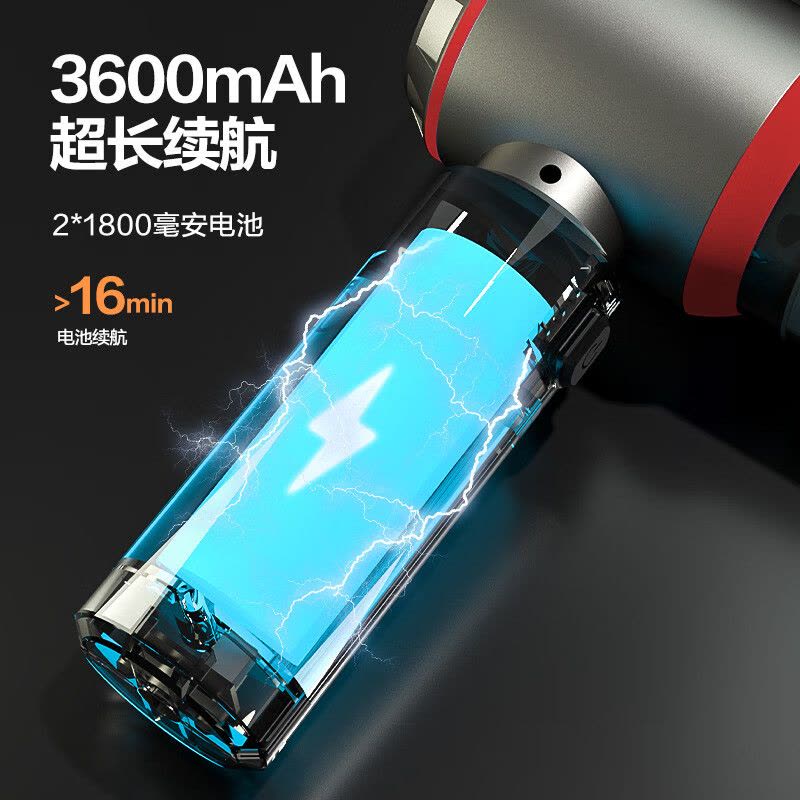 得力(deli)DL881121手持枪式有刷吸尘器(4000PA)无线(银)(台)图片