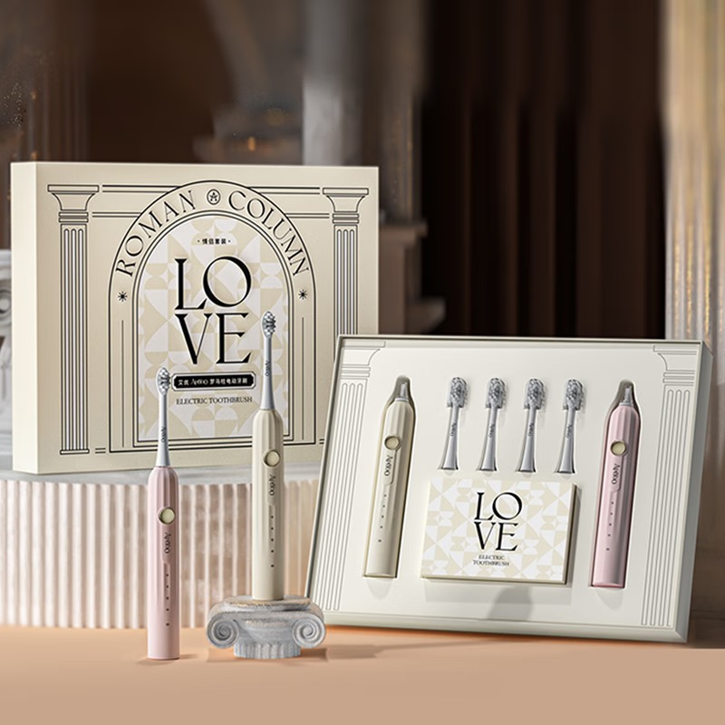 艾优 电动牙刷情侣套装 T12-A.高清大图