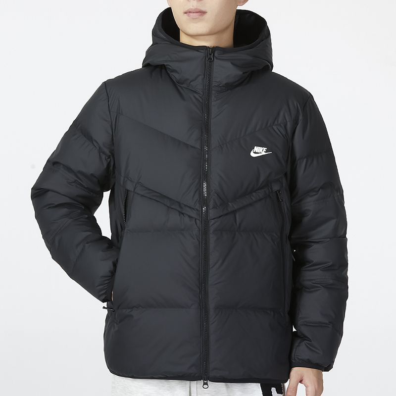 Nike耐克羽绒服男2022冬季新款连帽保暖防风夹克DV1132-010