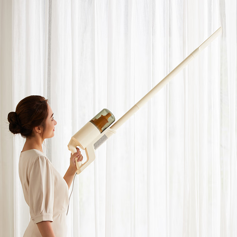 小熊吸尘器家用大吸力手持小型强力吸拖一体吸尘机除螨仪宠物猫毛配水箱 XCQ-E06F1-P02高清大图