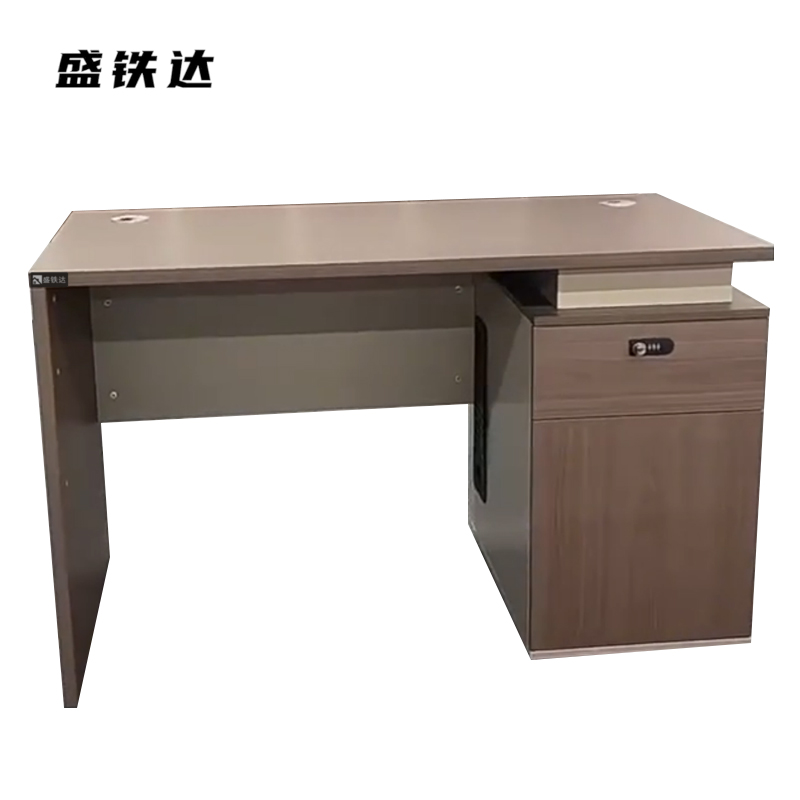 盛铁达 职员办公桌1200*600*750mm STD-XXAZ02 张高清大图