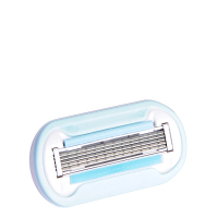 美国 吉列（GILLETTE）维纳斯女士防敏型专用除毛刀片 手动剃须刀 4片装3层刀片