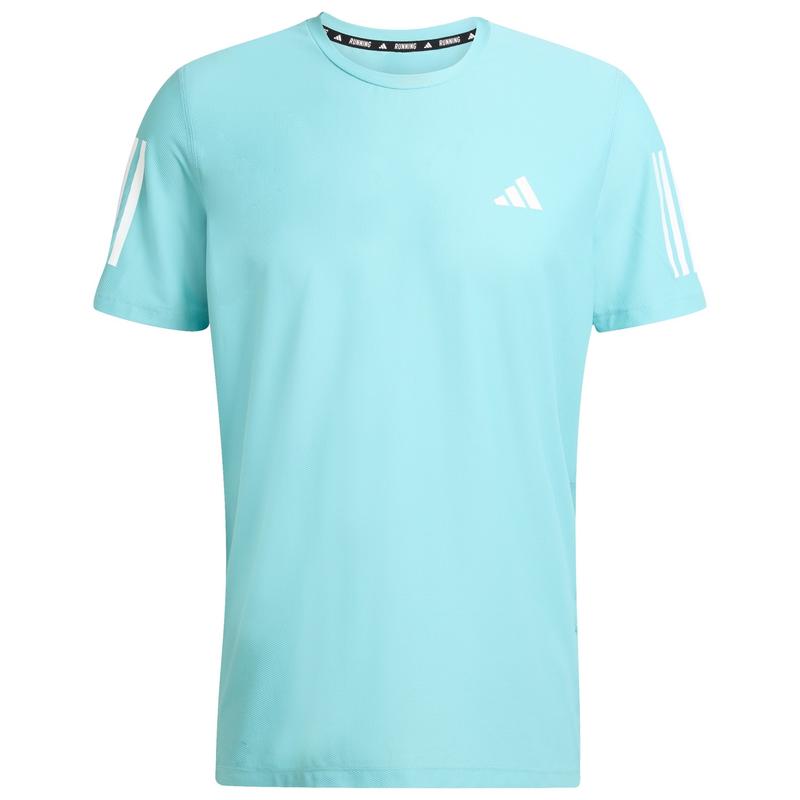 Adidas男士速干透气运动短袖T恤合成纤维舒适宽松