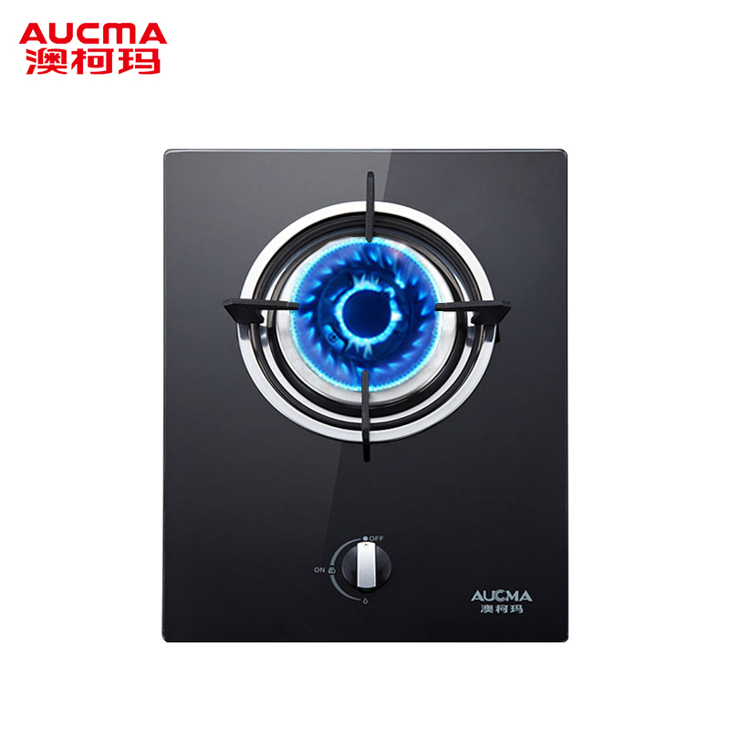 澳柯玛(AUCMA)JZT-3D1B(天然气)台嵌两用钢化玻璃燃气灶煤气灶4.0KW