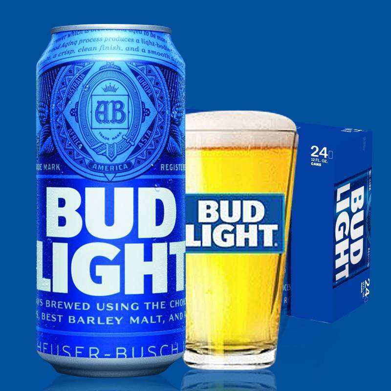 百威昕蓝啤酒500ml/罐