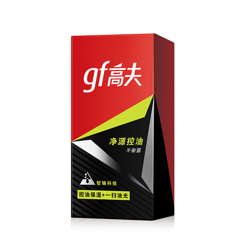 高夫(GF)净源控油平衡露50ml(保湿露 控油保湿 男士乳液 擦脸油 面霜 补水保湿)