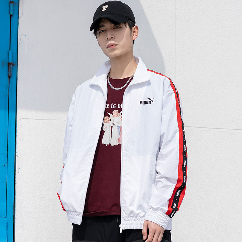 彪马(PUMA)男装新款运动服训练健身透气休闲立领外套夹克536780-02 ZP高清大图