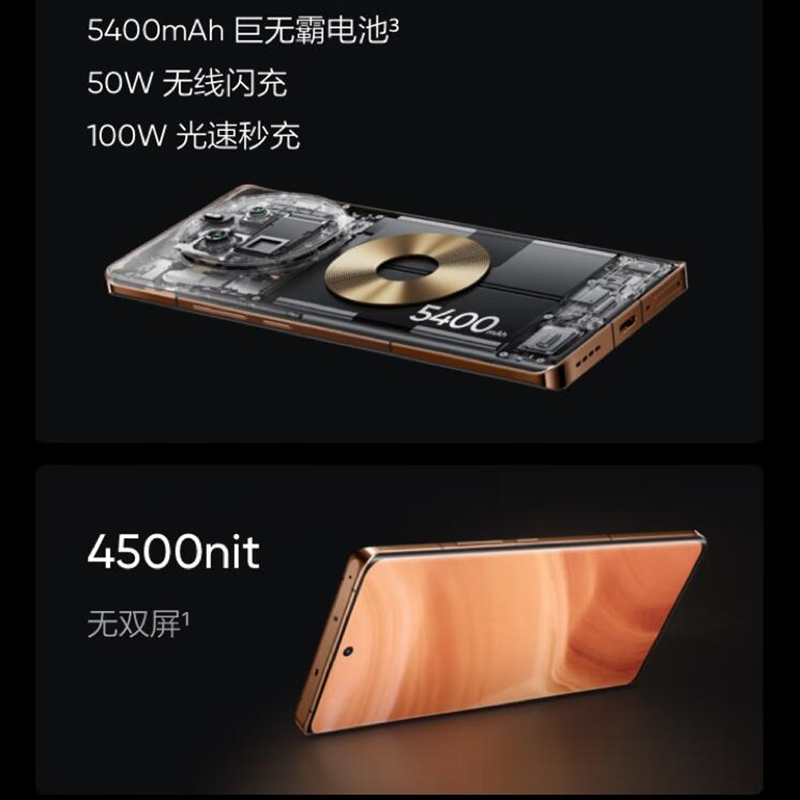 [原封]realme真我GT5 Pro 星夜 12GB+256GB 第三代骁龙8旗舰芯 100W高速快充 5G手机